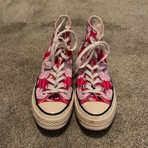 Pattern Converse High Tops